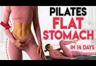 PILATES FLAT STOMACH In 14 Days Belly Fat Burn 5 Min Workout