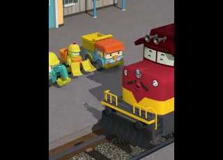  Train Trip Robocarpoli Shorts