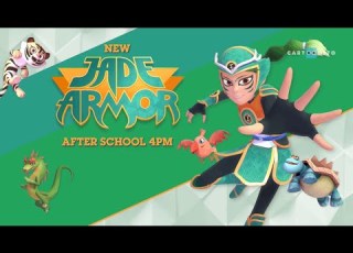 Cartoon Network UK Jade Armor Promo January February 2023