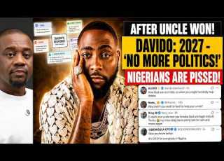 Davido Disappoints Many Nigerian Youth Today They Re Angry Here S Why