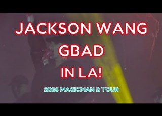  4K JACKSON WANG 王嘉爾 왕잭슨 GBAD 2026 MAGICMAN 2 TOUR LA 직캠 FANCAM 3 31 26