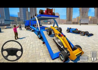  Formula Car Transporter Truck Driving Cargo Transport Multistorey Vehicle Android Gameplay