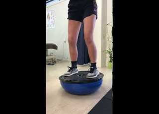 Bosu Ball Squats