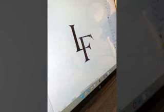 Make A Logo With Us From The Letters L F