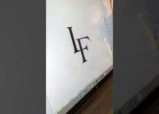 Make A Logo With Us From The Letters L F