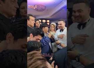 عبد الباسط حمودة وإيهاب توفيق قلبوا فرح حمزة الصغير ضحك وهزار