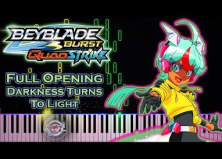  Beyblade Burst Quadstrike Full Opening Piano Tutorial And Cover Beyblade Quadstrike Opening Full