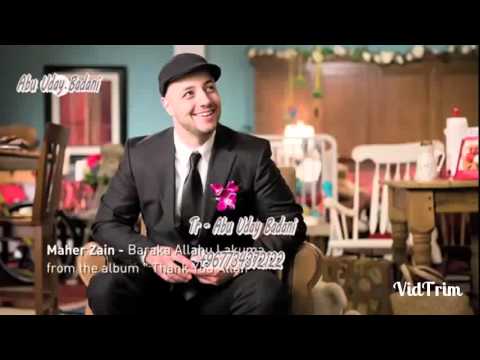 بارك الله لكما ماهر زين كلمات إنجليزية ومترجمة بدون موسيقى