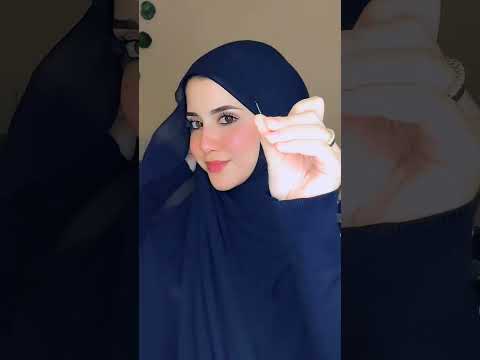لفه مناسبه للأيس كاب Hijabstyle Hijabfashioninspiration خلود محمود لفات حجاب Hijab
