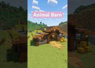 Minecraft Animal Barn Design