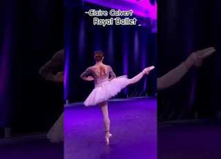 كلير كالفيرت فرقة الباليه الملكية باليه راقصة باليه راقصة