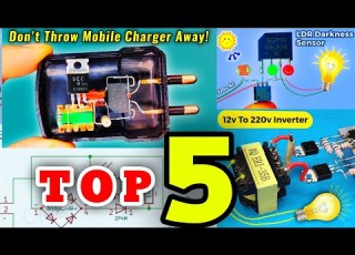  5 پروژه برتر الکترونیکی با ضایعات قدیمی