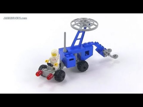 LEGO Classic Space 1983 Explorer Seismologic Vehicle Review 6844 Re Upload