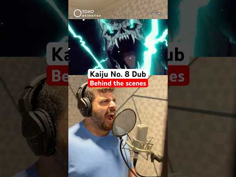 Blown Away By Nazeeh Tarsha S Performance As The Voice Of Kafka In Kaiju No 8