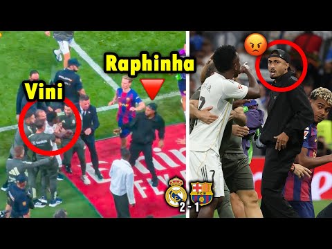 Raphinha Protects Lamine Yamal From Vinícius Jr S Furious Attack After El Clásico