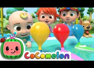 Balloon Boat Race CoComelon Nursery Rhymes Kids Songs