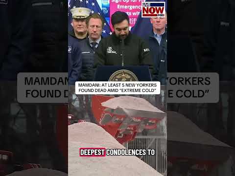NYC Mayor Mamdani Says At Least 5 People Were Found Dead Amid The Extreme Cold There News NYC Mayor Mamdani Says At Least 5 People Were Found Dead Amid The Extreme Cold There News