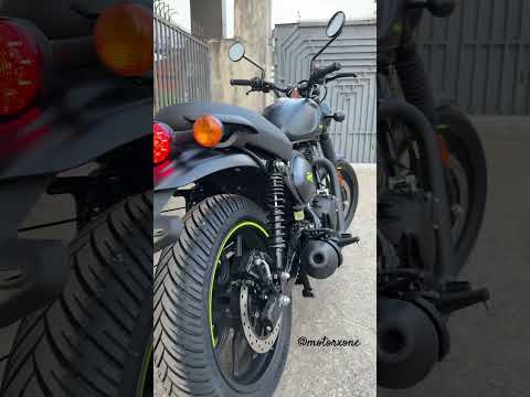 The BLACK BEAST HUNTER 350 GRAPHITE GREY Hunter350 Hunter350lovers Motorxone