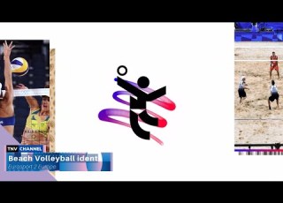  Olympic Paris 2024 Eurosport 2 Europe Beach Volleyball Ident Hình Hiệu Bóng Chuyền Bãi Biển