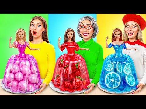 أنا مقابل جدتي في تحدي تحضير الطعام حلو المذاق مطبخ المأجورون Jelly DO Challenge أنا مقابل جدتي في تحدي تحضير الطعام حلو المذاق مطبخ المأجورون Jelly DO Challenge