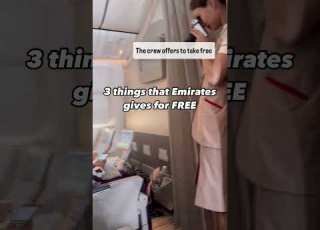  Perks Of Emirates Economy Class Fight Nidhi Nagori Ytshorts Travel Emirates