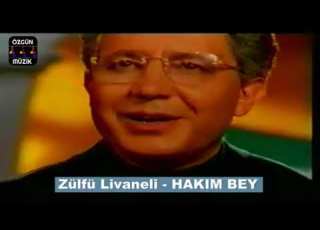  Zülfü Livaneli Hakim Bey