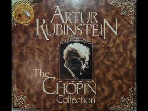 Arthur Rubinstein Chopin Prelude No 15 Op 28 In D Flat Raindrop
