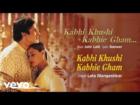 Kabhi Khushi Kabhie Gham Best Title Track Shah Rukh Khan Kajol Lata Mangeshkar Kabhi Khushi Kabhie Gham Best Title Track Shah Rukh Khan Kajol Lata Mangeshkar