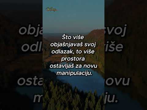 Najbolji Način Da Odeš Od Narcisa