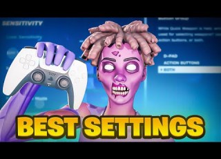 جديد أفضل إعدادات وحدة التحكم حساسية التحكم للعبة فورتنايت الفصل السابع بلايستيشن 4 بلايستي
