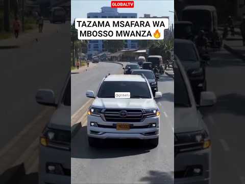 TAZAMA MSAFARA WA MBOSSO MWANZA Globaltv Music Live Mbosso Mwanza Tanzania Breaking Shorts