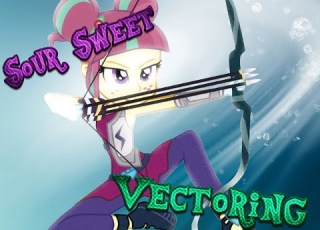  Vectoring Sour Sweet Equestria Girls Friendship Games OLD