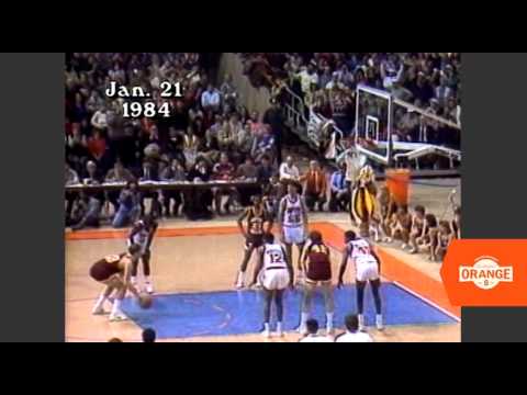Pearl Washington S Half Court Buzzer Beater 1984 Great Moments In Syracuse University Sports