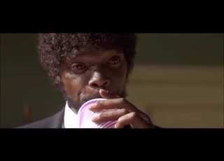Криминальное чтиво скажи ещё раз что русский дубляж Pulp Fiction Say What Again Russian Dub