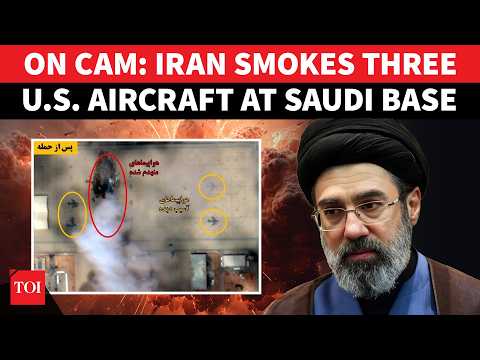 ON CAM U S Airbase In Flames 3 Military Aircraft Destroyed By Iran Big Proof Of Saudi Attack