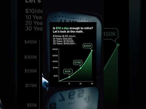 Can You Retire On 10 A Day Compound Interest Explained