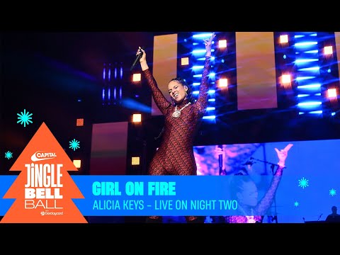 Alicia Keys Girl On Fire Live At Capital S Jingle Bell Ball 2023 Night Two Capital