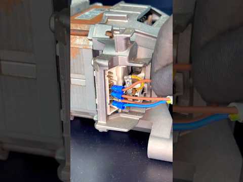 How To Connect A Washing Machine Motor Quick And Simple Method Shorts