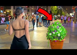  BUSHMAN PRANK SCARING EVERYONE