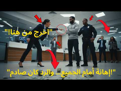 موظفة بنك أهانت رجل أعمال أسود ورمت أمواله على الأرض في الصباح أ غلق الفرع بالكامل موظفة بنك أهانت رجل أعمال أسود ورمت أمواله على الأرض في الصباح أ غلق الفرع بالكامل