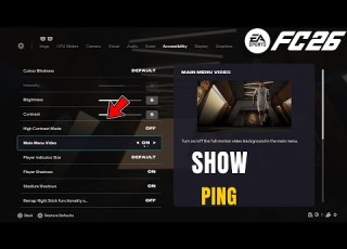 FC 26 Как показать PING