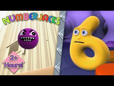 Shape Japer Causes Chaos Numberjacks MARATHON 2 HOURS