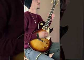 Carlos Santana Europa Guitar Intro Solo Cover On The Gibson Lespaul Standard 50 S Tobacco Burst