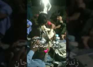  محفل عروسی داب شاعر اشرف جان مزارزهی