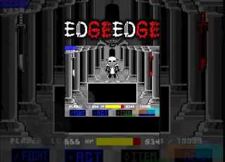  Undertale AU スマホ EdgeEdge Sans Fight Hazard Level 0 クリア Shorts Undertaleau アンダーテールau