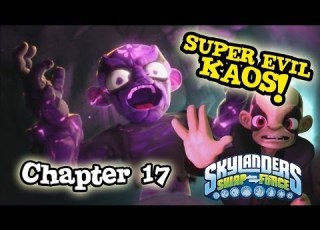  Let S Play Skylanders SWAP FORCE Chapter 17 Cloudbreak Core SUPER EVIL KAOS BATTLE Hard Mode
