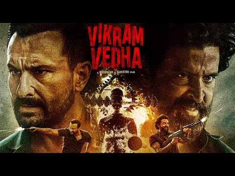 Vikram Vedha Full Hindi Dubbed Action Movie Hrithik Roshan Saif Ali Khan New Movie 2025