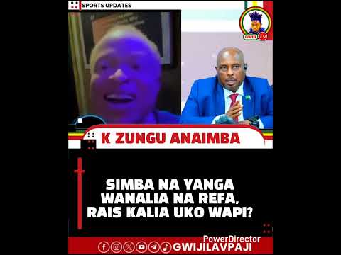 SIMBA NA YANGA WANALIA NA REFA Yangavssimba Yangasc Simbasc Simbaleo Football Viral Fyp
