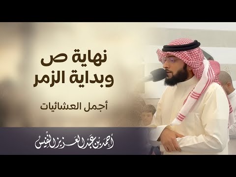نهاية ص وبداية الزمر أجمل العشائيات