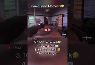 Iconic Benje Moments